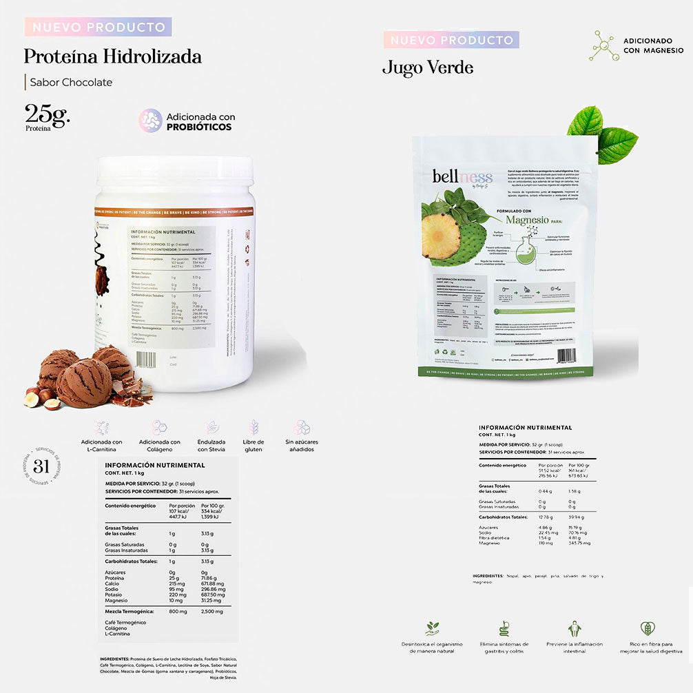 Kit Proteína y Detox | Logra un Cuerpo en Balance | Envío Gratis a Todo México