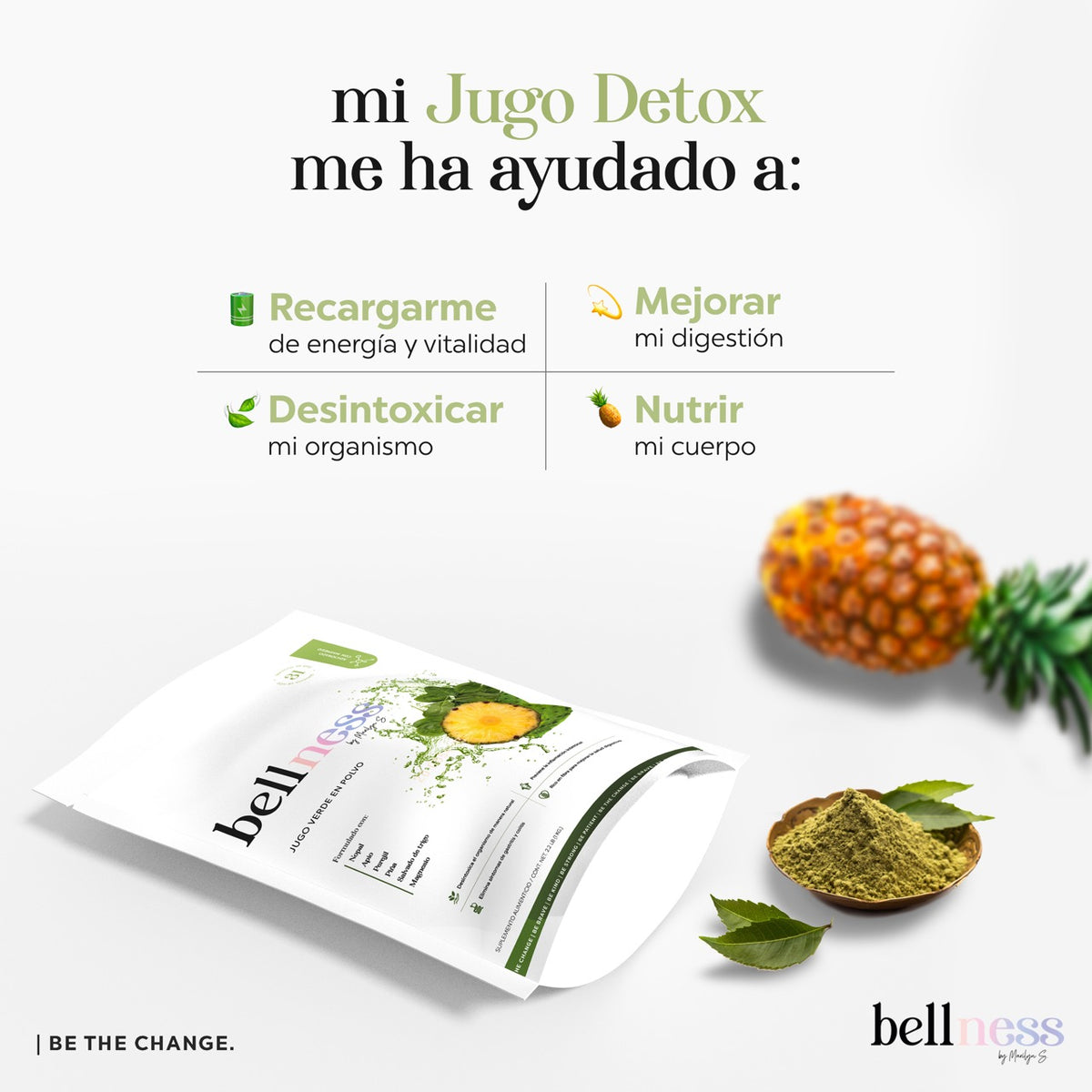 Detox Bellness Adicionado con Magnesio Envíos Gratis a Todo México